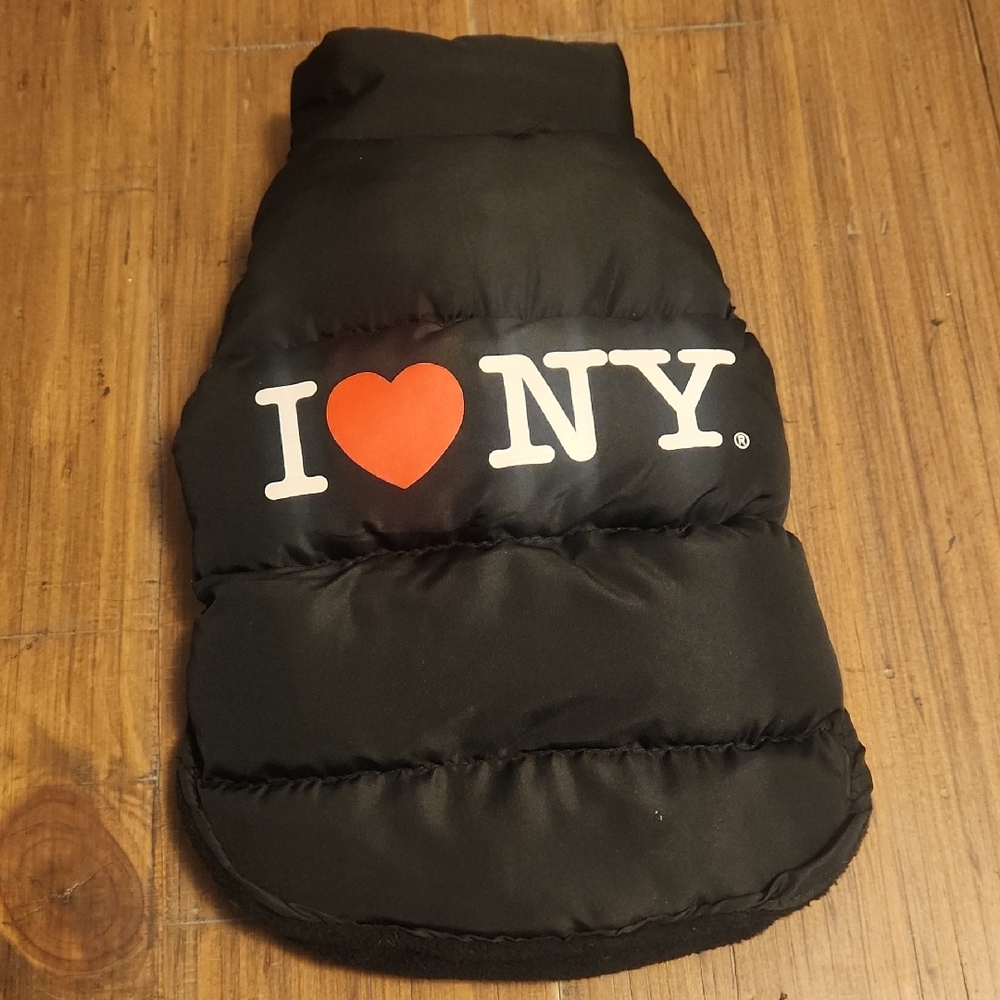 I ❤️ NY Dog Puffer Coat
